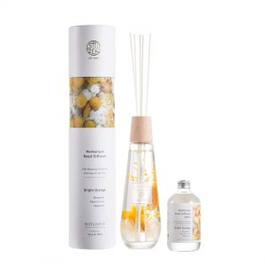 Botanica Fragrance Dewdrop Diffuser 140ml with 100ml refill - Bright Orange