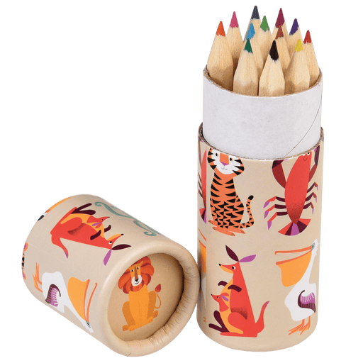 Colourful Creatures Colouring Pencils (Set Of 12)