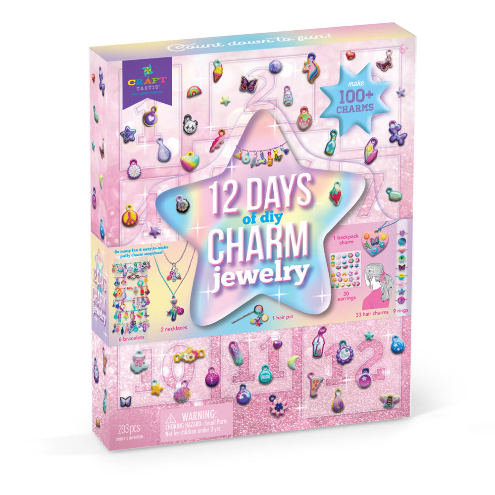 Craft-tastic 12 Days of DIY Charm Jewelry