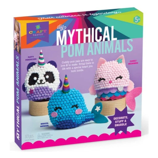 Craft-tastic DIY Mythical Pom Animals