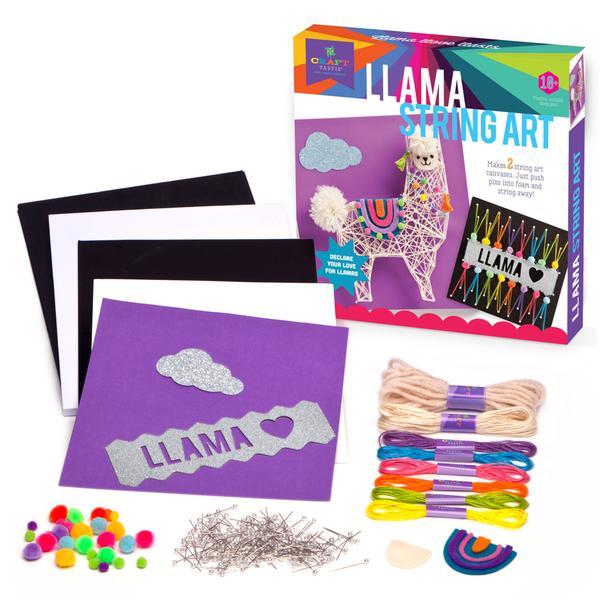 Craft-tastic Llama String Art Kit