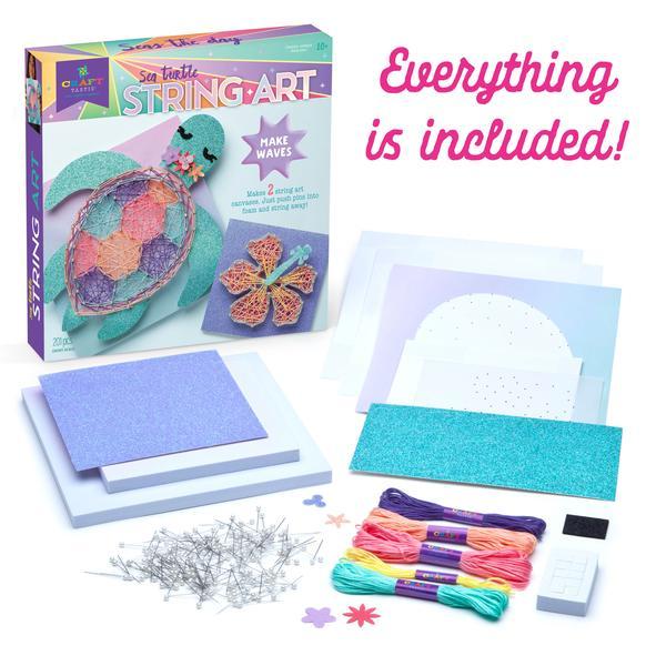 Craft-tastic Sea Turtle String Art Kit