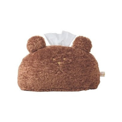 Craftholic Stuffed Craft Curly Tissue Box Cover - Brown SLOTH