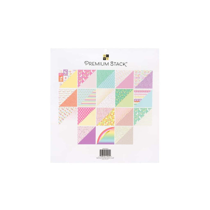 DCWV Double-Sided Cardstock Stack-Birthday Brights 12x12