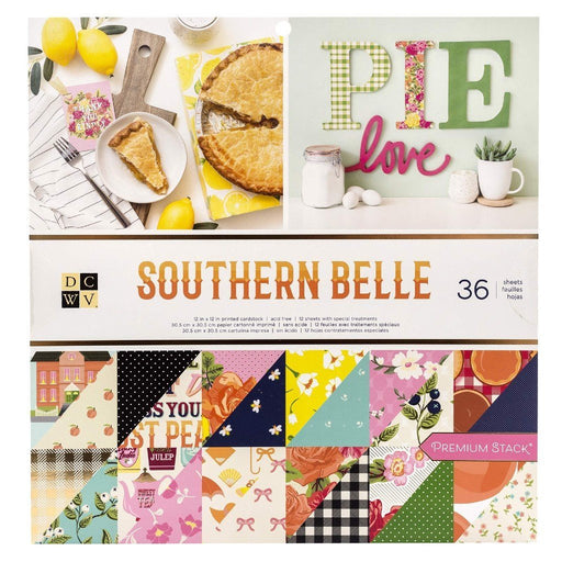 DCWV Southern Belle Collection - Gold Foil 12 x 12