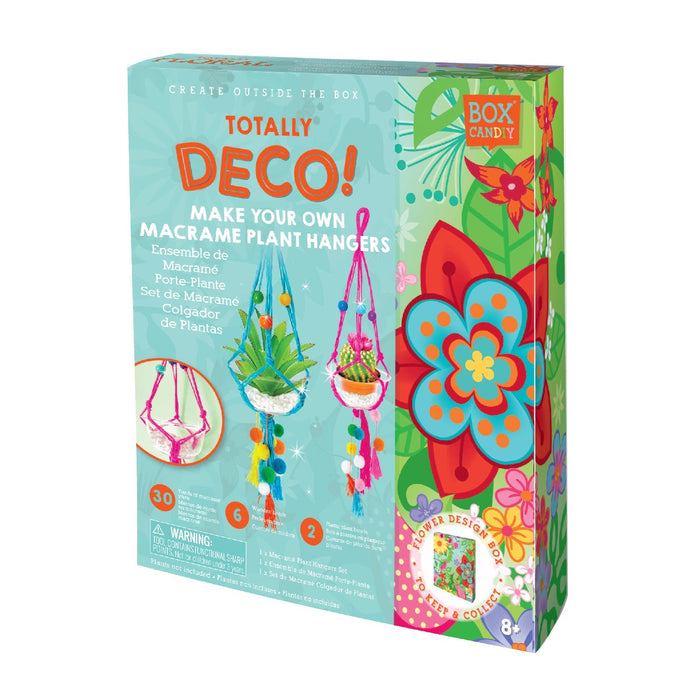 DIY Craft Kit - Totally Deco! - Make Your Own Macrame Plant Hangers