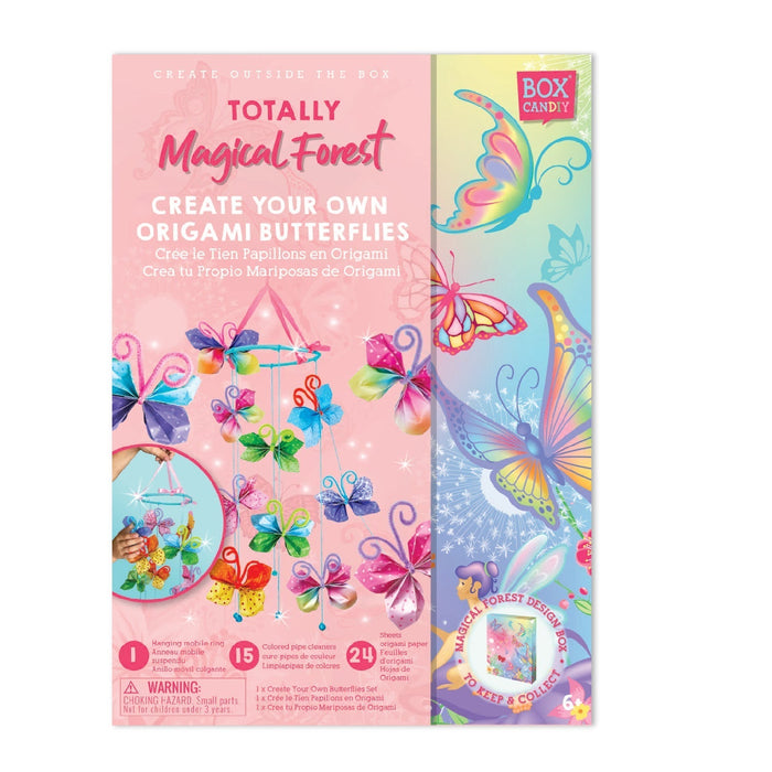DIY Craft Kit - Totally Magical Forest - Create Your Own Origami Butterflies