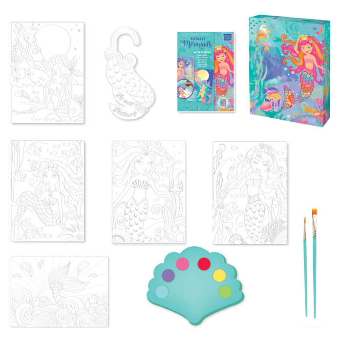 DIY Craft Kit - Totally Mermaids - Watercolour Art Kit