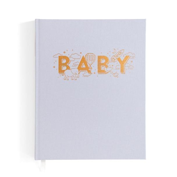 Fox & Fallow Baby Book - Grey (Boys)
