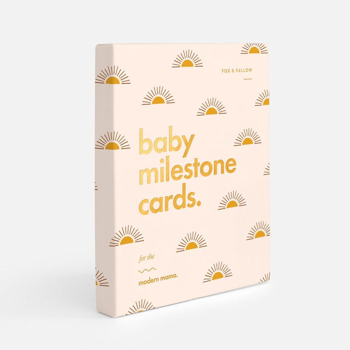 Fox & Fallow Baby Milestone Card Set - Boho