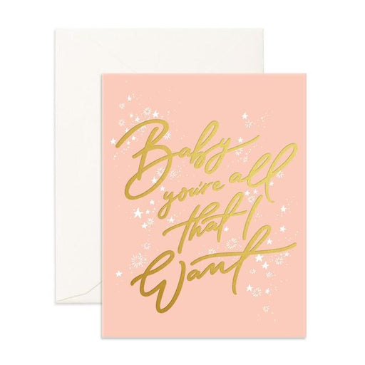 Fox & Fallow Greeting Card - Baby You're All