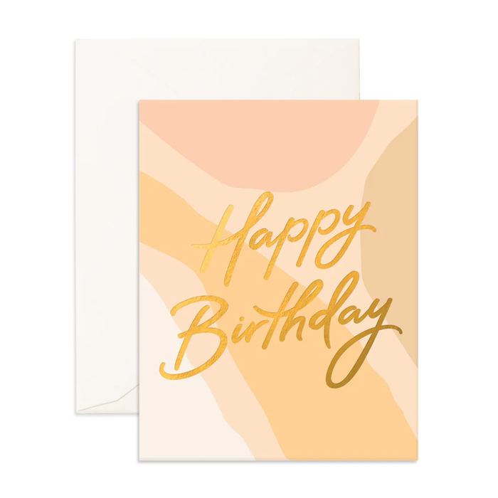Fox & Fallow Greeting Card - Birthday Casata