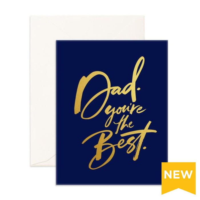 Fox & Fallow Greeting Card - Dad You're The Best