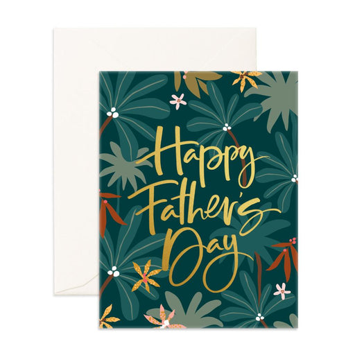 Fox & Fallow Greeting Card - Father's Day Jungle
