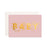 Fox & Fallow Greeting Card Mini - Baby Universe Dusty Rose