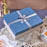 Gift Box Large - Pearlescent Blue Star