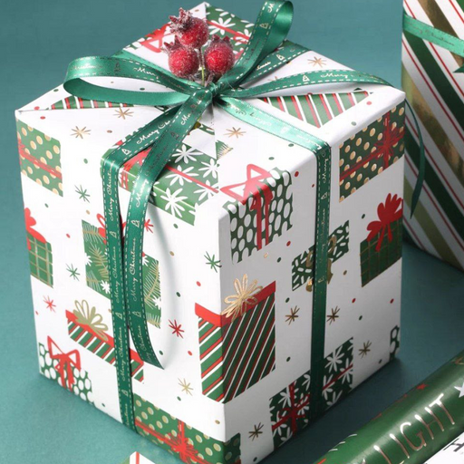 Gift Wrapping Paper Roll - 3M Christmas Presents