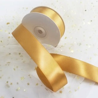 Gift Wrapping Ribbon Thick - Bright Gold