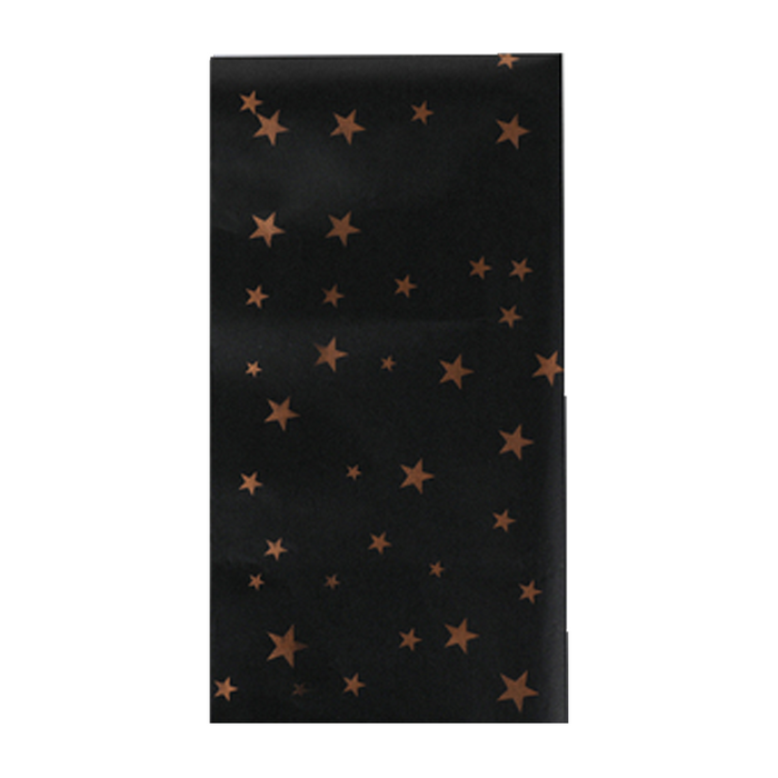 Gift Wrapping Tissue Paper - Black With Stars