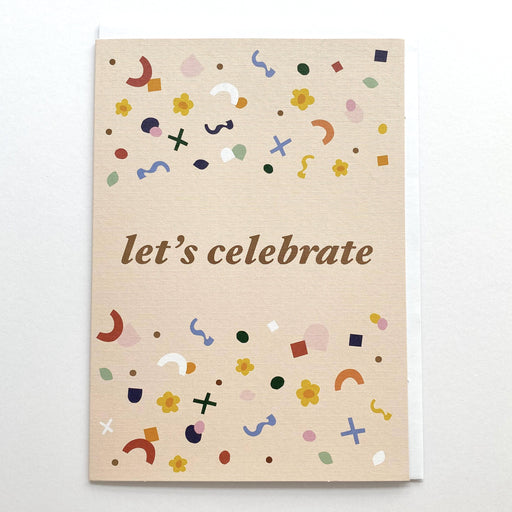 Greeting Card - Celebrate Confetti