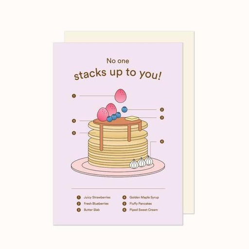Greeting Card: Fluffy Pancakes