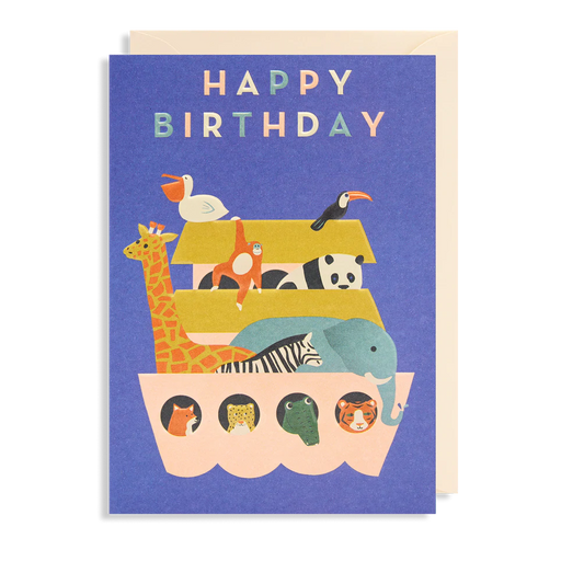 Greeting Card-Happy Birthday Arc