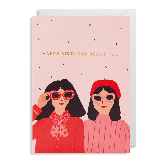 Greeting Card - Happy Birthday Beautiful