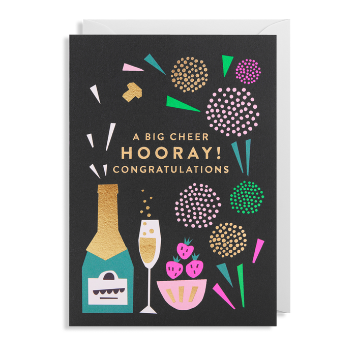 Greeting Card - Hooray! Congratulations