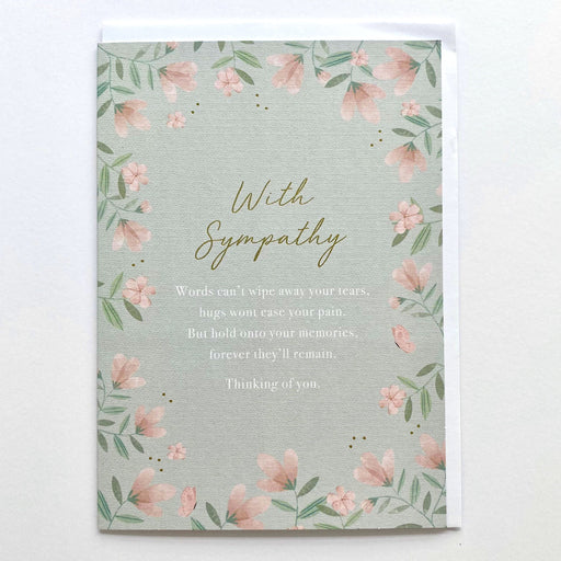 Greeting Card - With Sympathy