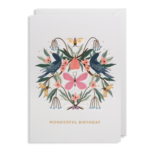Greeting Card - Wonderful Birthday