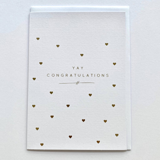 Greeting Card - Yay Congrats