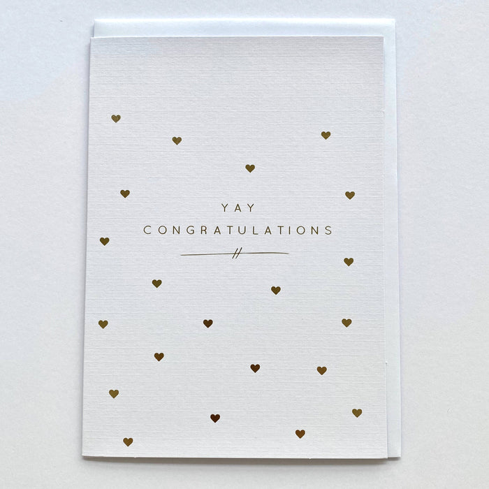 Greeting Card - Yay Congrats