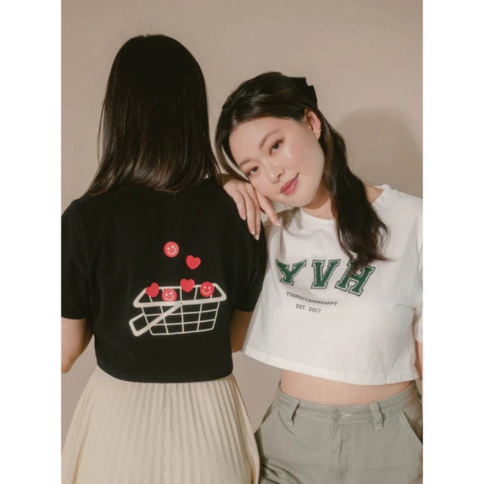 Heart to Love Crop Top Size L