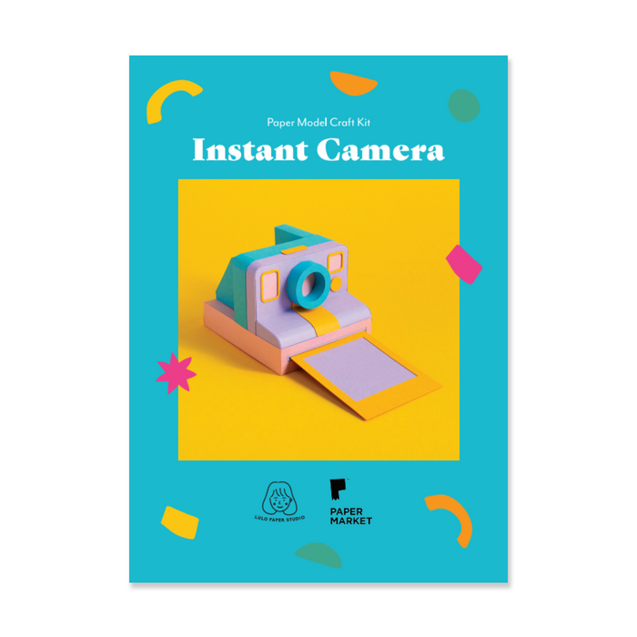 Instant Camera Paper Model Craft Kit