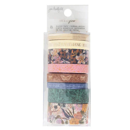 Jen Hadfield Live and Let Grow Collection-Washi Tape