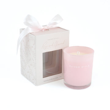 K Style Boxed Gift Candle - Rose & Almond