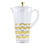 Kate Spade Acrylic Pitcher-Gold Scallop