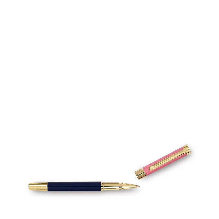 Kate Spade Ballpoint Pen-Pink & Navy Colorblock