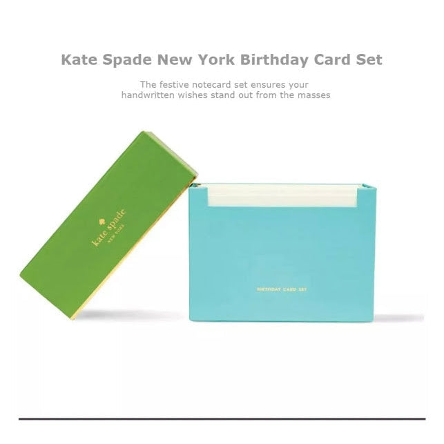 Kate Spade Birthday Card Stationery Set-Assorted