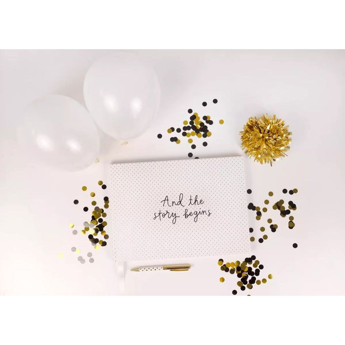 Kate Spade Bridal Guest Book-And the Story Begins
