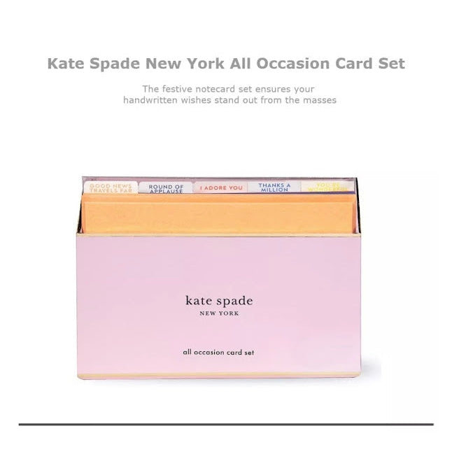 Kate Spade Card Set Multi Colour-All Occasion