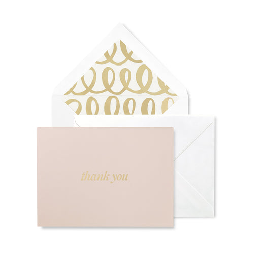 Kate Spade Card Set Thank You-Bridal Heart Knot