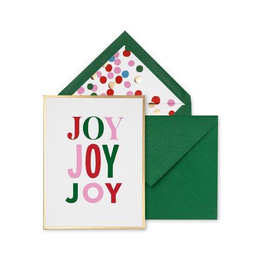 Kate Spade Holiday Card Set-Joy Joy Joy