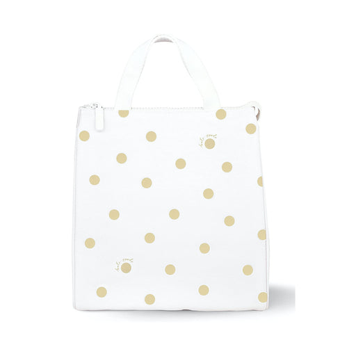 Kate Spade Lunch Bag-Gold Dot with Script