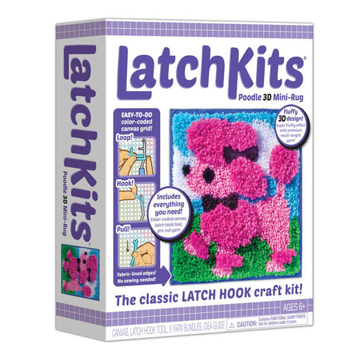 Latchkits 3d Craft Kits- Poodle 3d