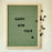 Letter Board - Rectangle - Green with Light Wood Frame