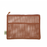 Mesh Collection Flat Pouch A5 - Brown