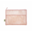 Mesh Collection Flat Pouch A5 - Light Pink