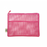 Mesh Collection Flat Pouch A5 - Pink