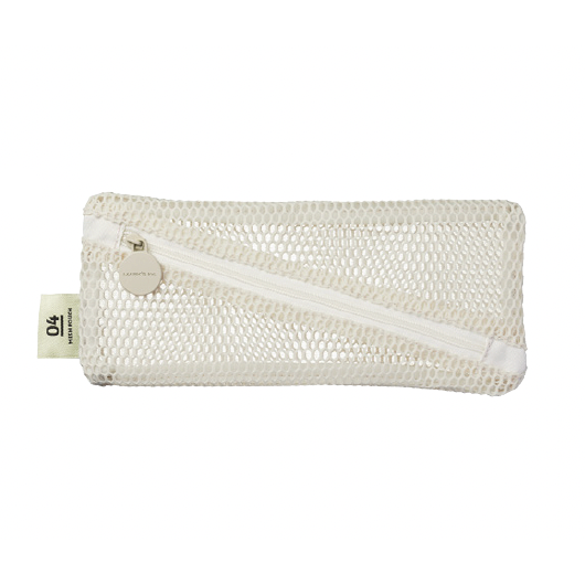 Mesh Collection Pencil Case - Ivory
